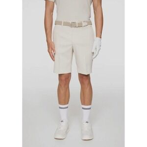 J.Lindeberg Cream Men's Golf Shorts